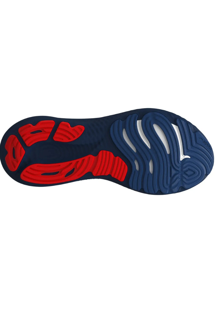 Gray/Navy Peony/Fiery Red