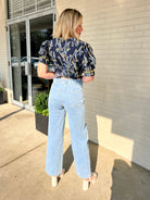 Entro | Notice Me High Waist Denim Pants | Sweetest Stitch