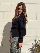 Fore | Loretta Open Front Cardigan | Sweetest Stitch Boutique