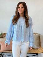 Entro | Mallory Floral Long Sleeve Top | Sweetest Stitch Boutique RVA