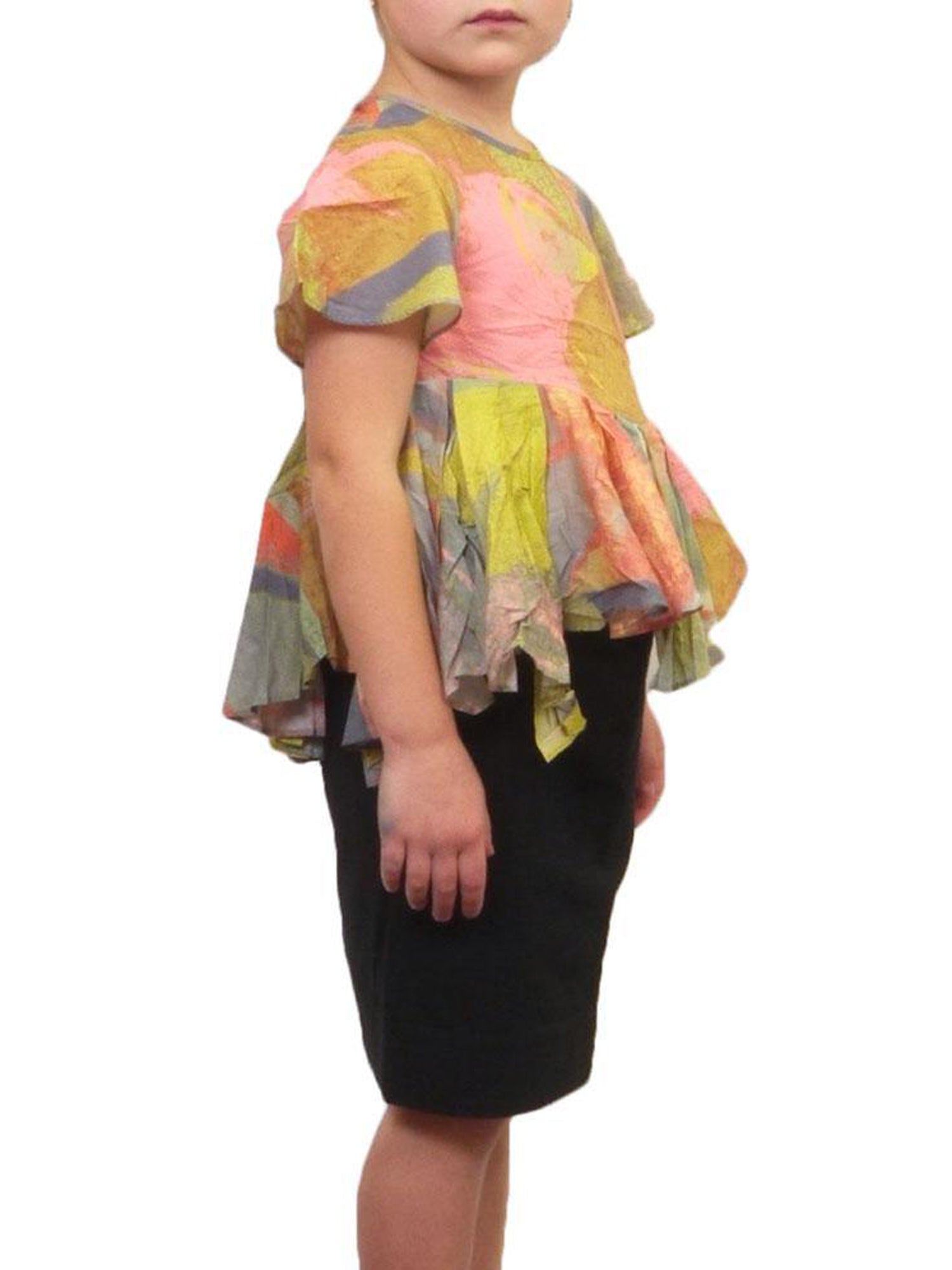 JNBY Bottom Ruffles Short Sleeve Shirt – Shoptiques