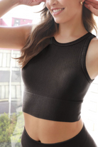 Nikibiki | Vintage Chevron Crop Top | Sweetest Stitch Boutique