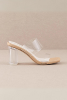 Oasis Society | Emma Block Heels Clear | Sweetest Stitch Boutique