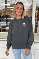 Z Supply | Espresso Sunday Sweatshirt | Sweetest Stitch Boutique