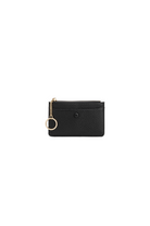 Melie Bianco | Lupe Card Case Wallet - Black | Sweetest Stitch