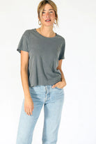 Harley Crew Neck Tee - gilt+gossamer