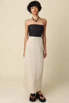 Olivaceous | Aspyn Strapless Maxi Dress | Sweetest Stitch Boutique