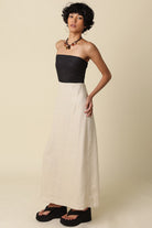 Olivaceous | Aspyn Strapless Maxi Dress | Sweetest Stitch Boutique