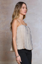 Current Air | Janice Sleeveless Pleated Top | Sweetest Stitch RVA