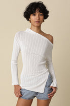 Olivaceous | Lauren Off Shoulder Top | Sweetest Stitch Boutique RVA