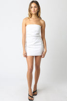 Olivaceous | Mari Strapless Mini Dress | Sweetest Stitch Boutique RVA