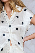 Current Air | Patty Polka Dot Top | Sweetest Stitch Boutique Richmond