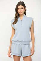 Fate | Jules Quarter Zip Top | Sweetest Stitch Boutique Richmond VA