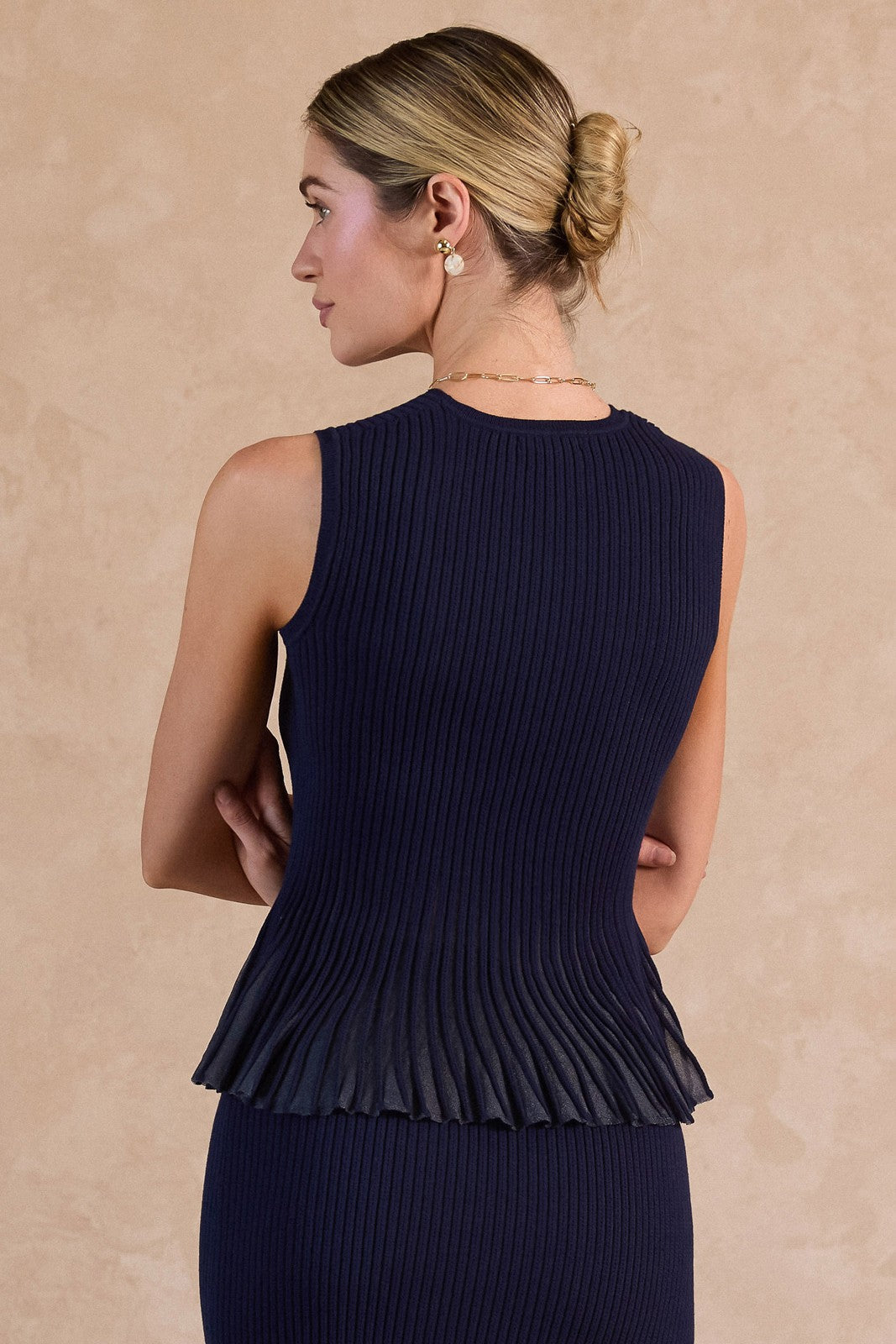 Current Air | Hallie Sleeveless Knit Top | Sweetest Stitch Boutique VA