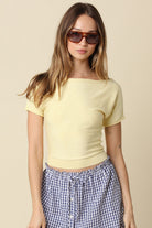 Olivaceous | Jordan Knit Top | Sweetest Stitch Boutique Richmond