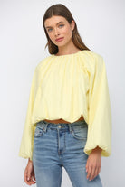 Fate | Dani Gathered Top | Sweetest Stitch Boutique Richmond VA