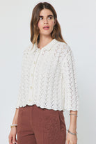 Current Air | Samantha Open Knit Cardigan | Sweetest Stitch Boutique