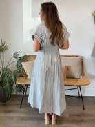 Entro | Shirley Striped Midi Dress | Sweetest Stitch Boutique Richmond