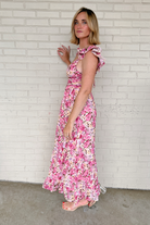 Storia | Pink Floral Wedding Guest Dress | Sweetest Stitch Richmond