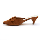 Matisse Layover Heeled Mule - gilt+gossamer