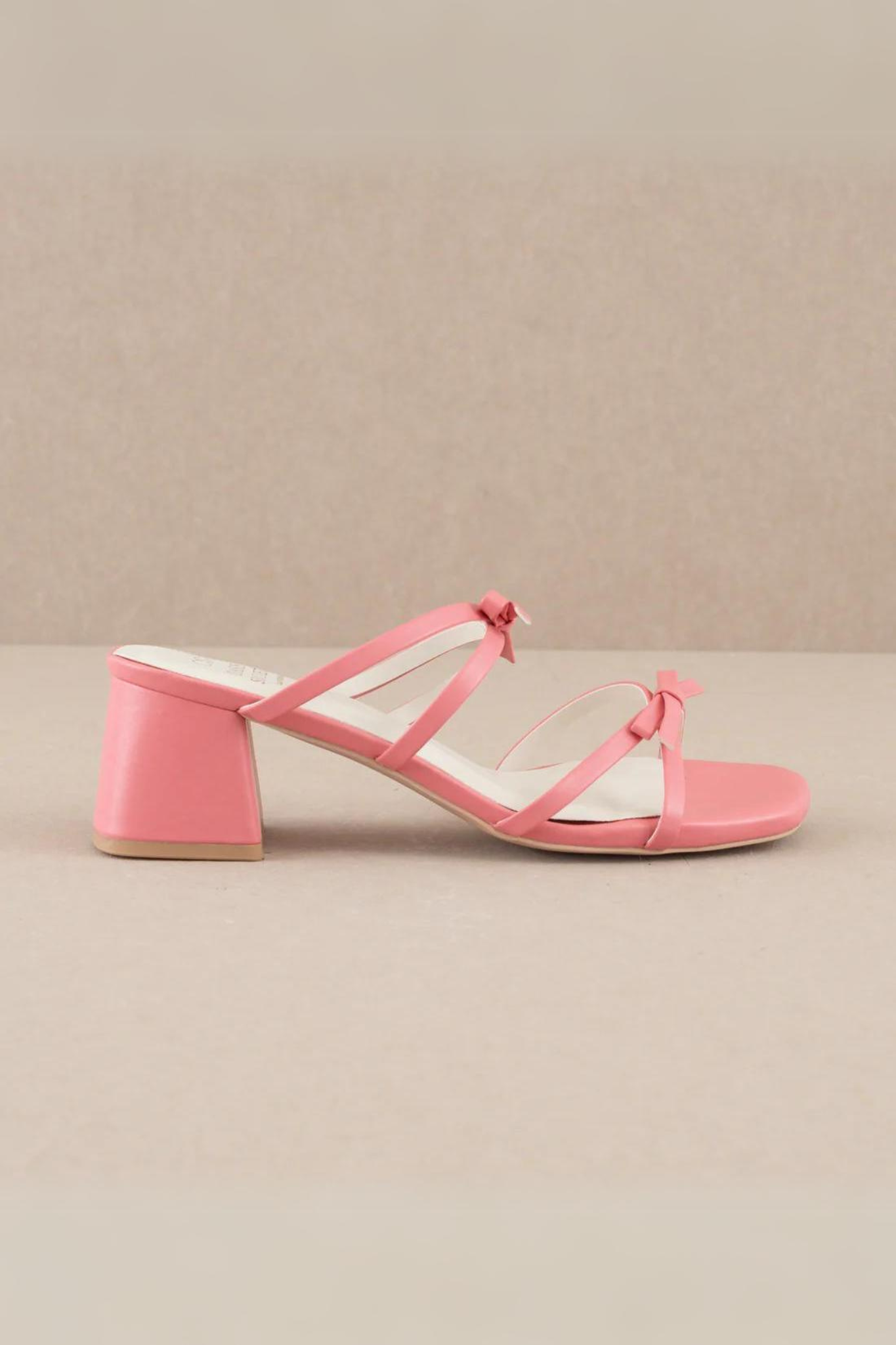 Oasis Society | Pink Bow Low Heels | Sweetest Stitch RVA Boutique