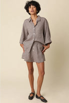 Olivaceous | Gabi Gingham Shirt | Sweetest Stitch Boutique Richmond