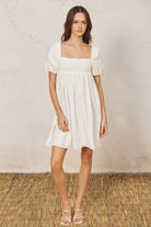 Dress Forum | White Babydoll Dress | Sweetest Stitch Boutique 