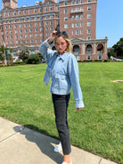 Entro | Denim Jacket | Sweetest Stitch Women's Boutique