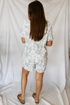 Storia | Toile Short Sleeve Romper | Sweetest Stitch Boutique