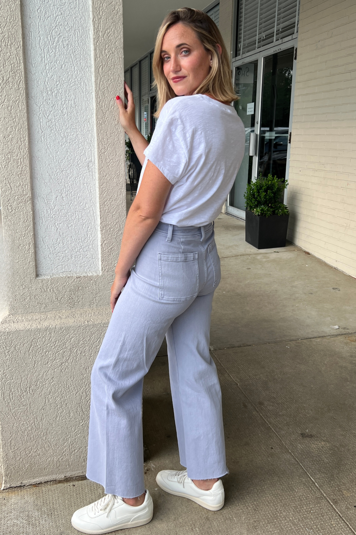 Miou Muse | Periwinkle Wide Leg Pants | Sweetest Stitch Boutique