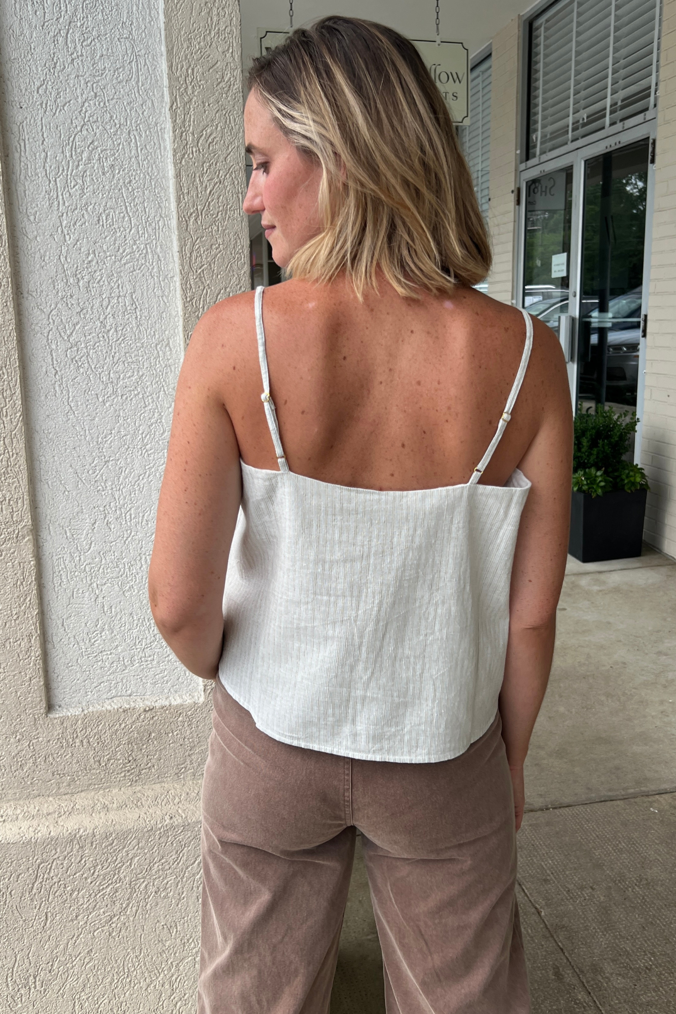 Z Supply | Bungalow Breeze Cropped Striped Tank | Sweetest Stitch