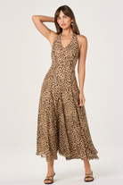 ASTR The Label | Myra V-Neck Halter Maxi Dress | Sweetest Stitch