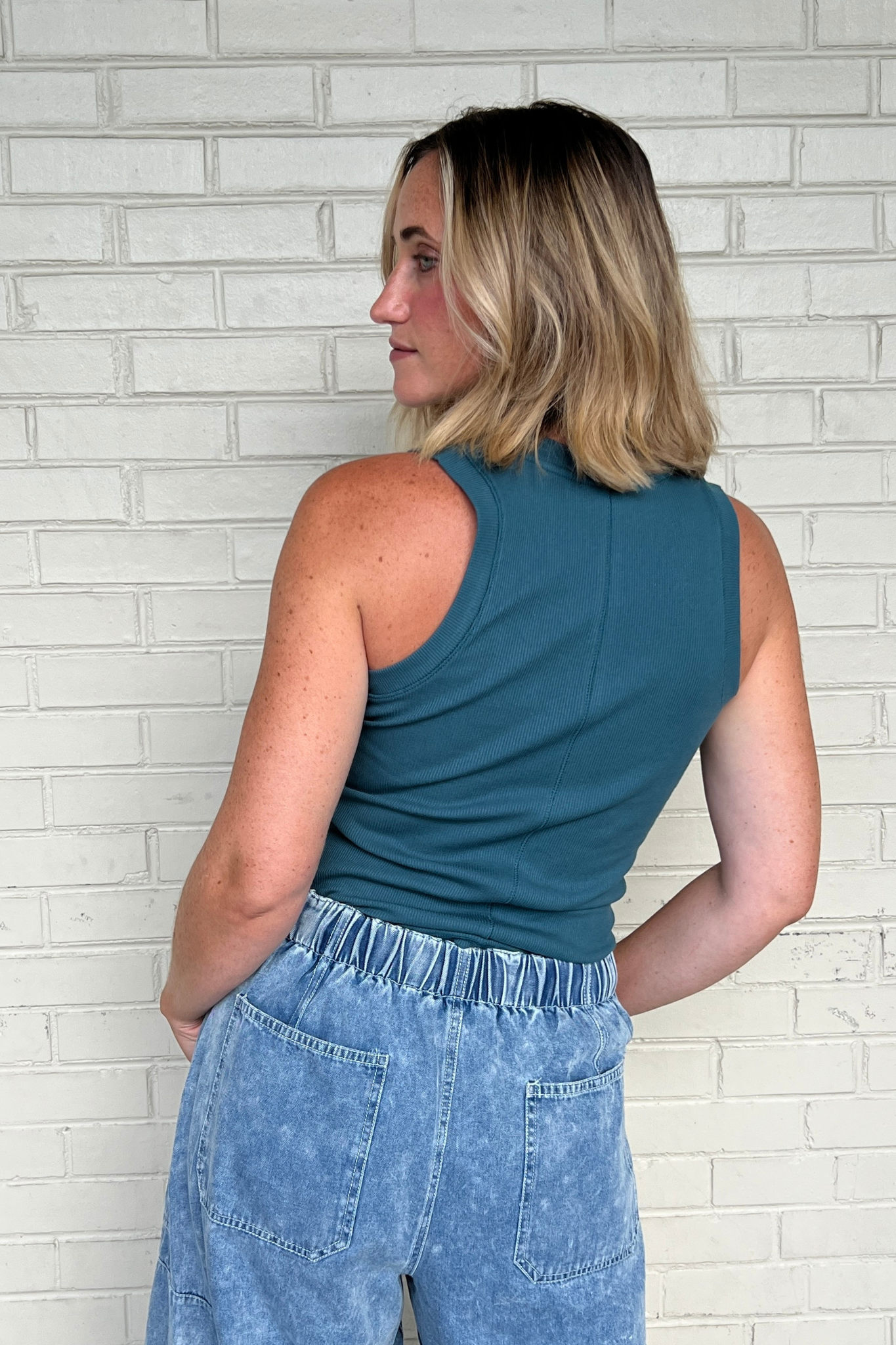 Z Supply | Sirena Ribbed Tank Top in Dragonfly | Sweetest Stitch