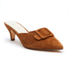 Matisse Layover Heeled Mule - gilt+gossamer