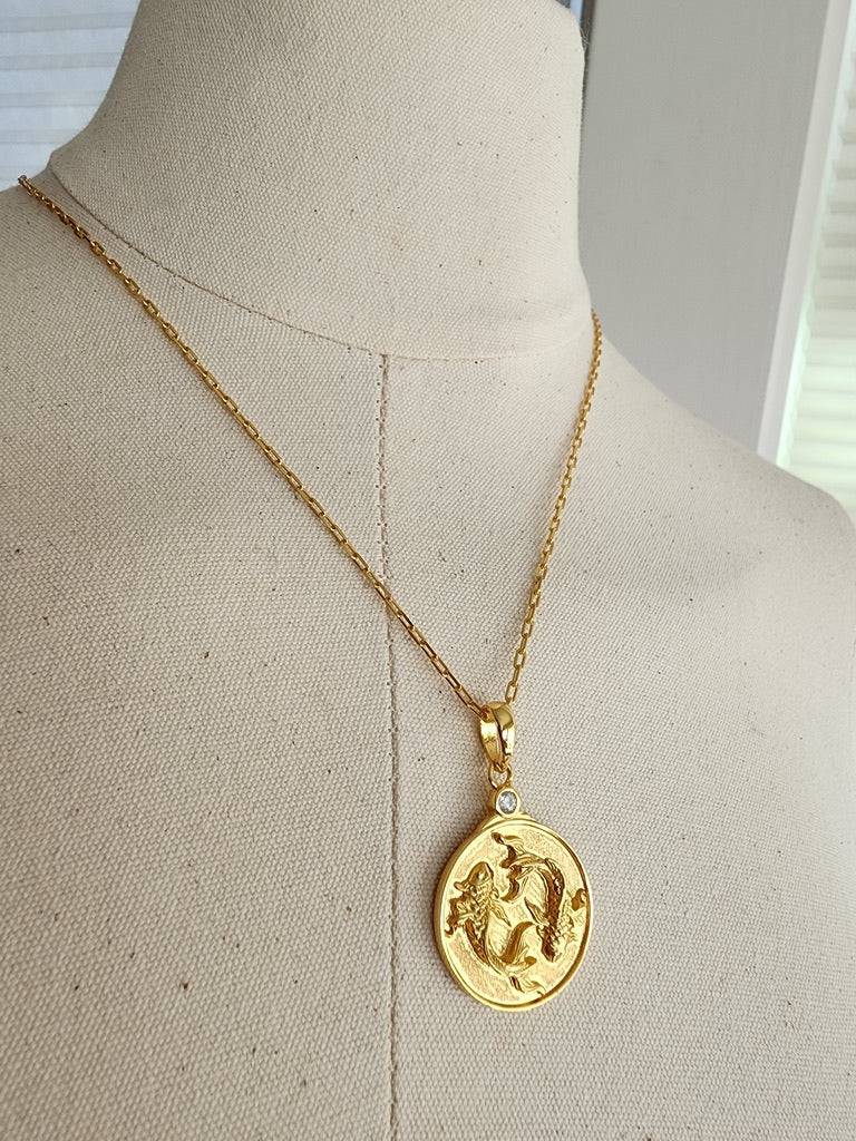 Zodiac Pisces Necklace