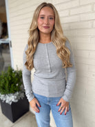 Z Supply | Stella Henley Rib Modal | Sweetest Stitch Boutique