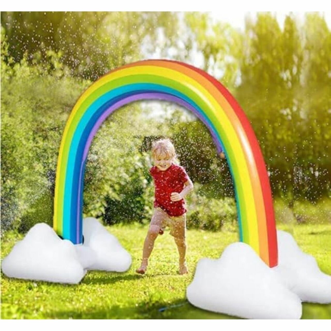 Inflate shops rainbow sprinkler