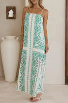 Sundayup | Paisley Midi Dress - Green | Sweetest Stitch Boutique RVA