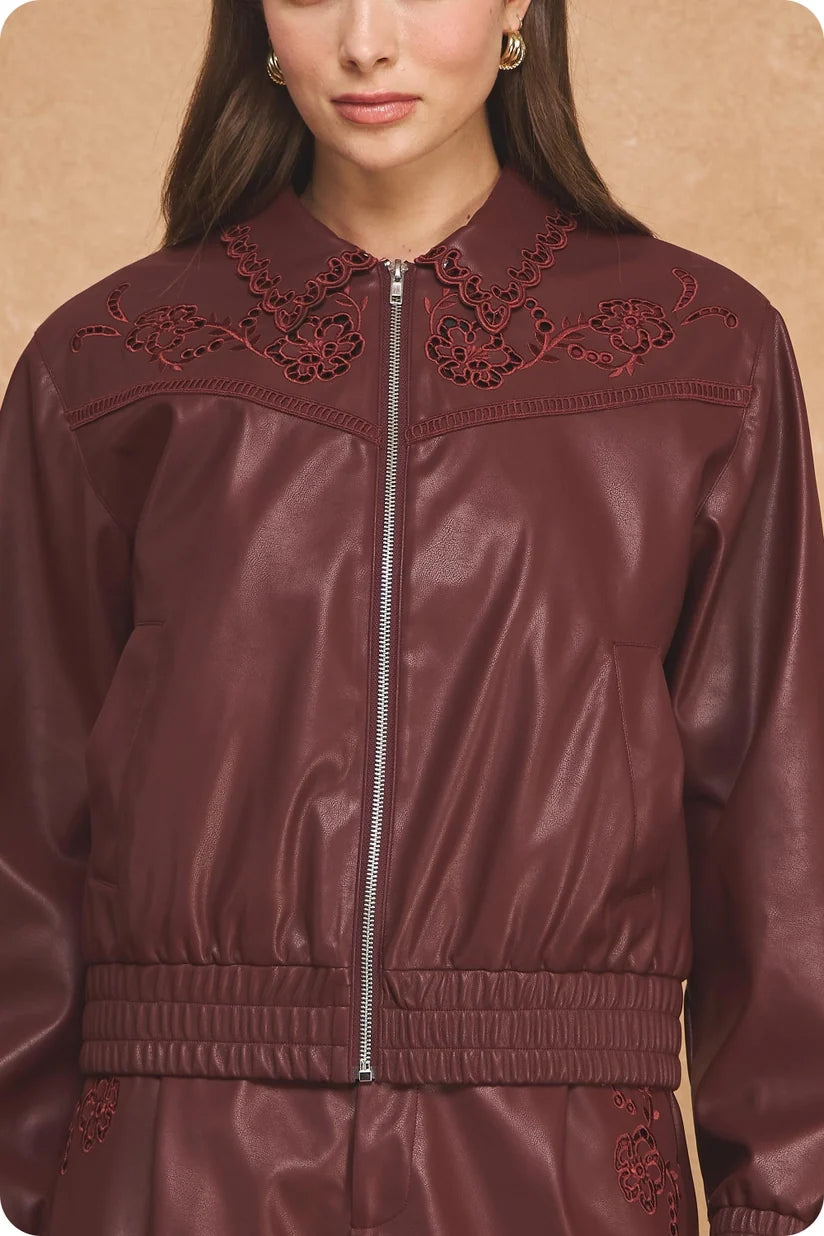 Strut & Bolt | Lisa Faux Leather Jacket | Sweetest Stitch Boutique RVA