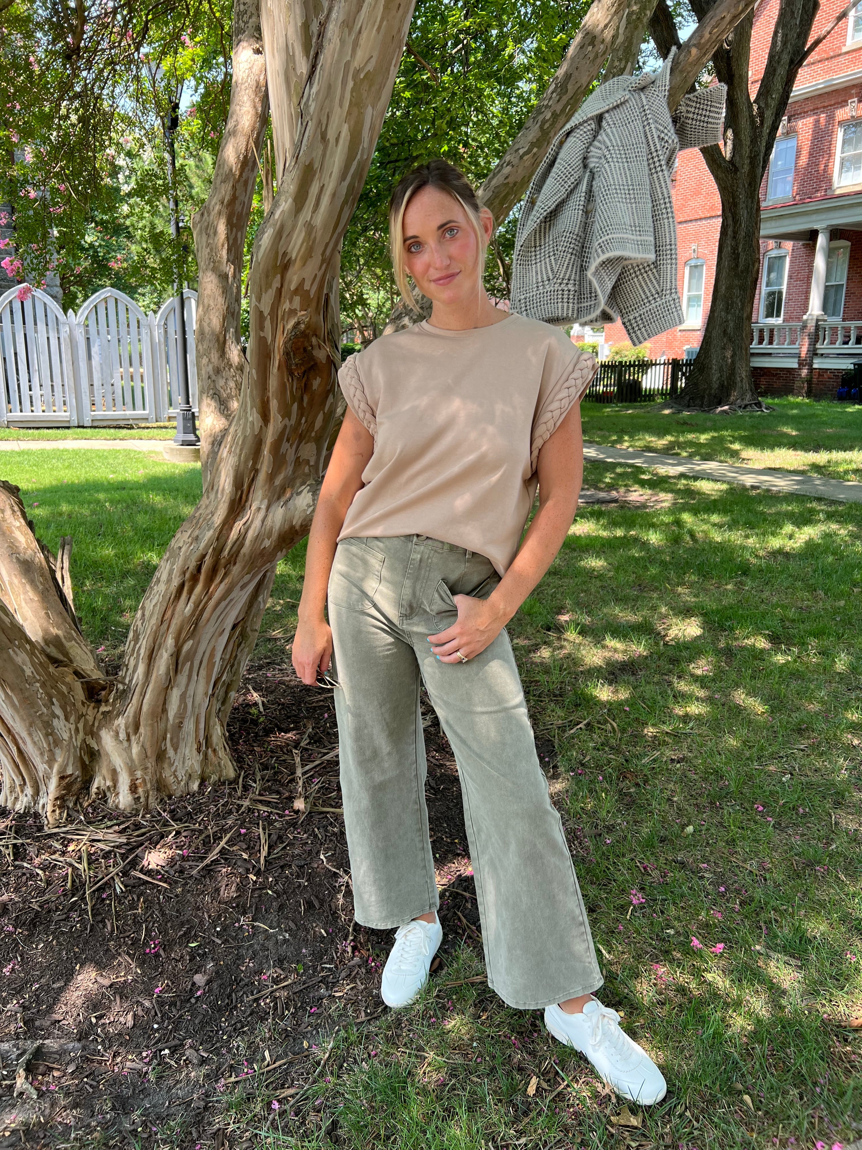 Entro | Worth The Wait Wide Leg Pants | Sweetest Stitch