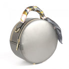 Round Genuine Leather Crossbody Handbag - Yayas Glam & Gift Shop