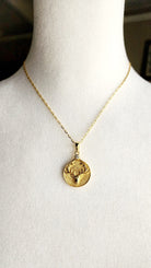 Zodiac Virgo Antler Necklace