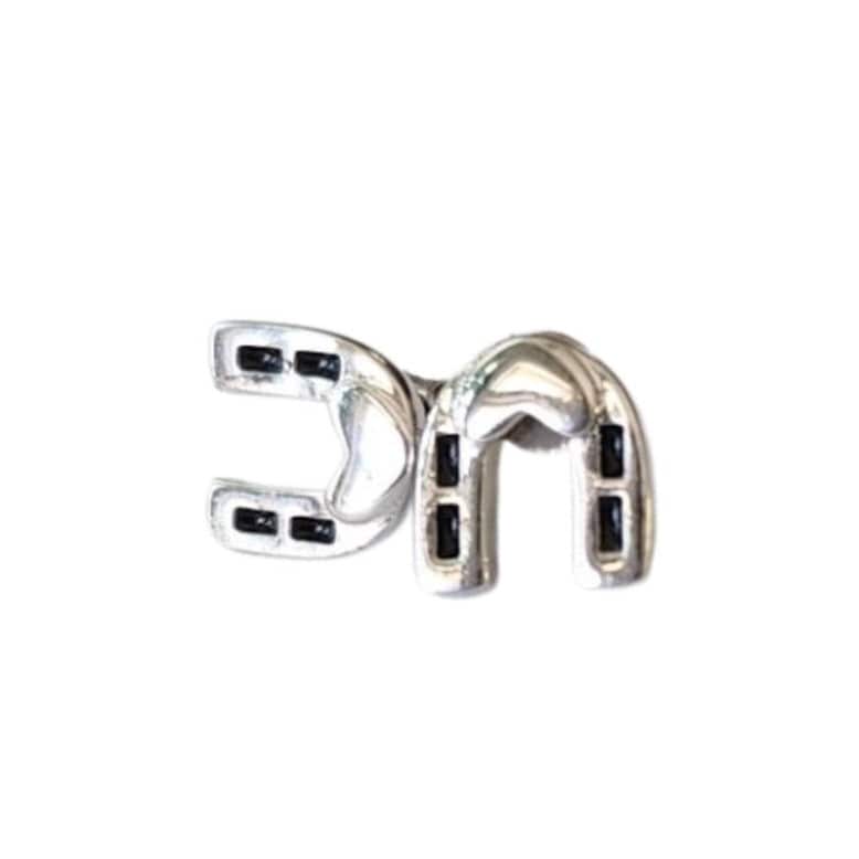 Saints Horseshoe Stud earrings