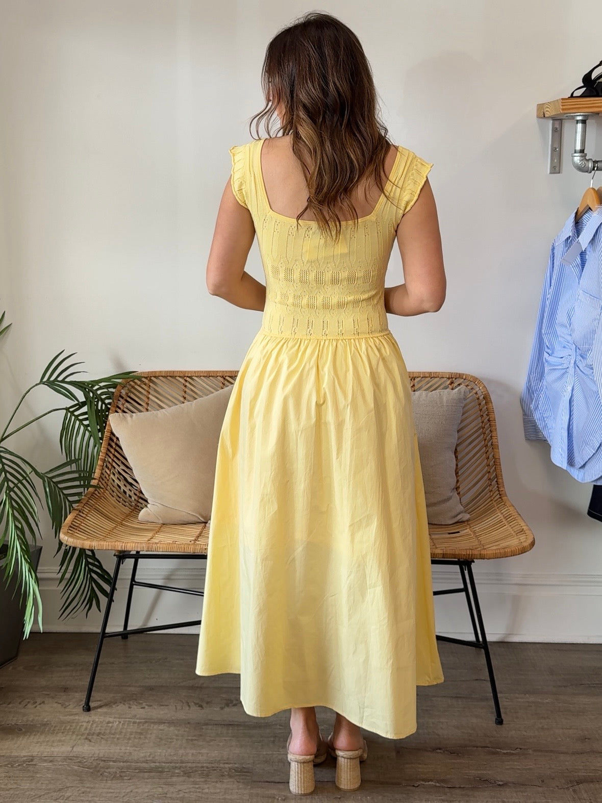 Moon River | August Midi Dress | Sweetest Stitch Boutique Richmond