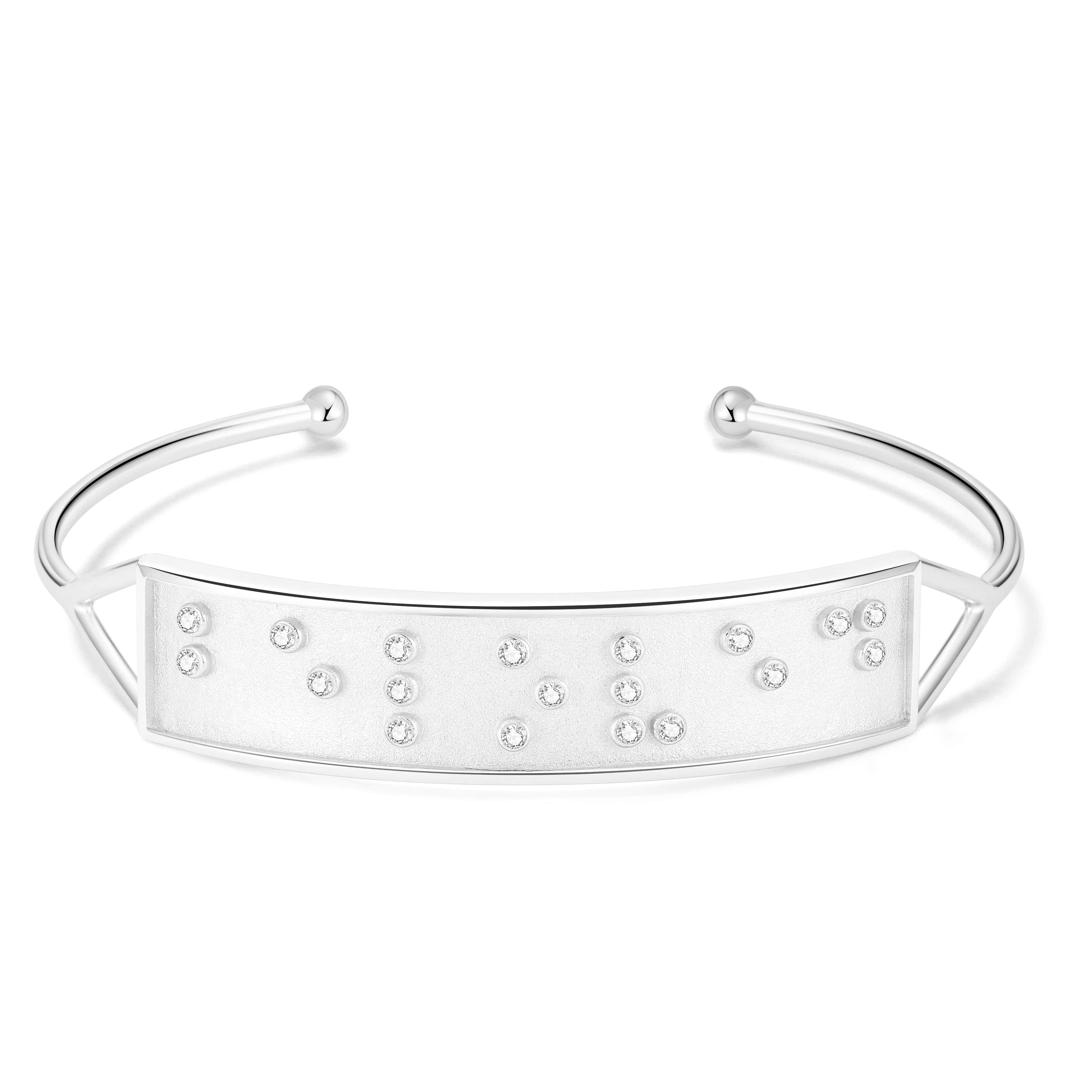 Touchstone BELOVED Silver Cuff