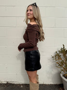 ASTR The Label | Kylin Off Shoulder Sweater | Sweetest Stitch