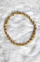 X Bracelet Rope Chain Gold-filled