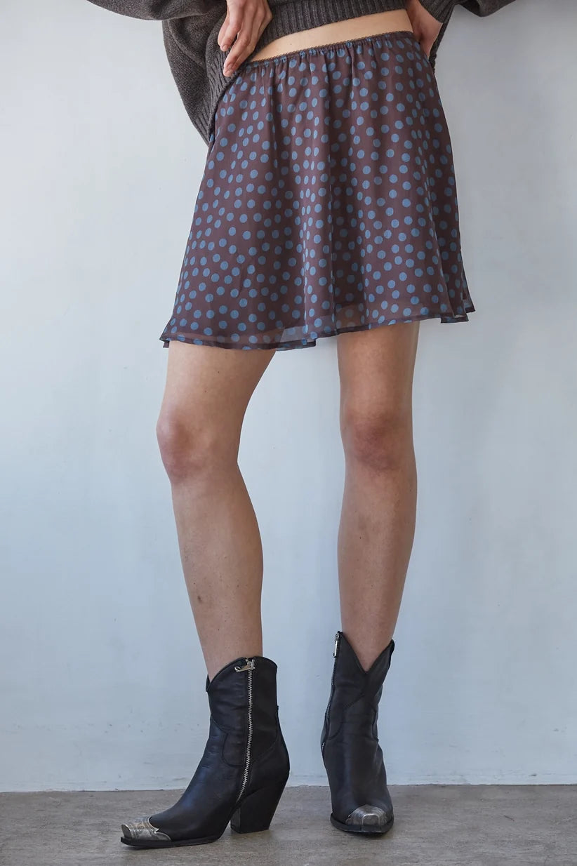 By Together | Taylor Polka Dot Mini Skirt | Sweetest Sitch Boutique