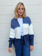 Z Supply | Jones Stripe Open Front Cardigan | Sweetest Stitch