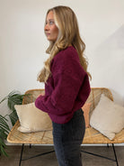 Entro | Madeline Button Front Sweater | Sweetest Stitch Boutique RVA